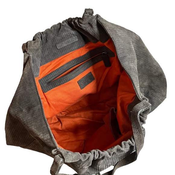 Sigrid Olsen Ribbed Leather Hobo Shoulder Purse - Picture 7 of 10